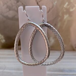 Premier design triangle dangle earrings